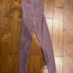 Beyon the Bump by Beyond Yoga high waist midi maternity spacedye leggings